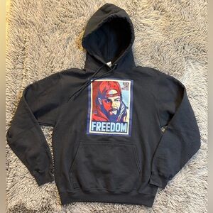 BGM Collectible Black Freedom Hoodie Size Medium